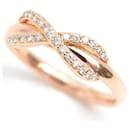 Tiffany & Co Infinity Diamond Ring 750PG 13 in Great Condition - Autre Marque