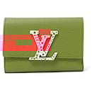 Louis Vuitton Compact Wallet Kusama Yayoi Red
