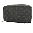 Portefeuille long Louis Vuitton Monogram Eclipse Zippy XL