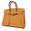 Sac à main Hermes Birkin 35 en Sable Naturel - Hermès