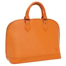 LOUIS VUITTON Sac à main Epi Alma Orange Mandarine M5214H LV Auth 81538 - Louis Vuitton