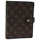 LOUIS VUITTON Couverture d'Agenda Monogram MM Planificateur de Jour R20105 LV Auth 81486 - Louis Vuitton