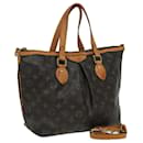 LOUIS VUITTON Bolsa Tote Monograma Palermo PM M40145 LV Auth 82664 - Louis Vuitton