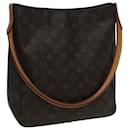 LOUIS VUITTON Bolsa de Ombro Monogram Looping GM M51145 LV Auth 82286 - Louis Vuitton