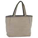 PRADA Tote Bag Canvas Gray Auth ar12035 - Prada