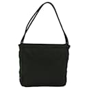 PRADA Shoulder Bag Nylon Khaki Auth 83315 - Prada