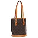 LOUIS VUITTON Monogram Bucket PM Shoulder Bag M42238 LV Auth 82530 - Louis Vuitton