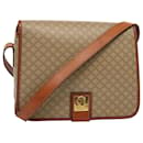 Bolsa de ombro em lona Macadam CELINE bege Auth 80813 - Céline