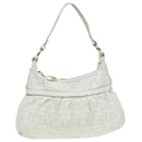 Sac à bandoulière en toile Zucca FENDI blanc Auth bs15784 - Fendi