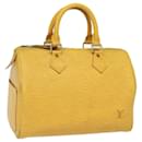 LOUIS VUITTON Epi Speedy 25 Hand Bag Tassili Yellow M43019 LV Auth 81569 - Louis Vuitton