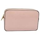 LOUIS VUITTON Monogram Vernis Poche de Caméra Rose Valerine M64058 LV Auth 82205 - Louis Vuitton