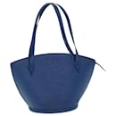 LOUIS VUITTON Epi Saint Jacques Shopping Shoulder Bag Blue M52275 LV Auth 81565 - Louis Vuitton