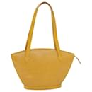 LOUIS VUITTON Epi Saint Jacques Griffe Lange Tasche Gelb M52339 LV Auth 81732 - Louis Vuitton