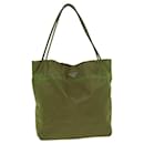 PRADA Borsa Tote Nylon Khaki Auth 79651 - Prada