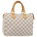 LOUIS VUITTON Damier Azur Speedy 25 Hand Bag N41534 LV Auth 81705 - Louis Vuitton