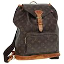 LOUIS VUITTON Monogram Montsouris GM Rucksack M51135 LV Auth 81505 - Louis Vuitton