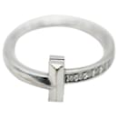 Anel Tiffany T1 em ouro branco 18K 0,08 Ctw - Tiffany & Co