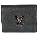 Portefeuille XS Capucines en Taurillon Noir Louis Vuitton