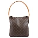 Sac à épaule Looping GM en toile Monogram Louis Vuitton M51145