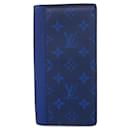 Portefeuille Long Louis Vuitton Taigarama Brazza M30297 Cobalt