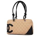 Chanel Cambon Schultertasche aus Lammleder