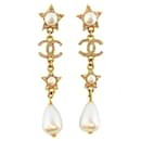 Boucles d'oreilles étoile Chanel Coco Mark