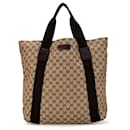 Brown Gucci GG Canvas Tote