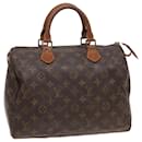 LOUIS VUITTON Monogram Speedy 30 Hand Bag M41526 LV Auth 82325 - Louis Vuitton