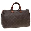 LOUIS VUITTON Monogram Speedy 35 Hand Bag M41524 LV Auth 82655 - Louis Vuitton