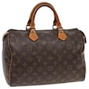 LOUIS VUITTON Monogram Speedy 30 Hand Bag M41526 LV Auth 82322 - Louis Vuitton