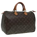 LOUIS VUITTON Monogram Speedy 35 Hand Bag M41524 LV Auth 82656 - Louis Vuitton