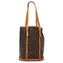 LOUIS VUITTON Bolsa de Hombro Monogram Bucket GM M42236 LV Auth bs15939 - Louis Vuitton