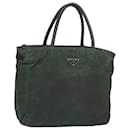 PRADA Hand Bag Nylon Khaki Auth bs15834 - Prada