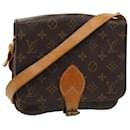 LOUIS VUITTON Monogram Cartouchiere MM Bolsa de Ombro M51253 LV Auth yk13465 - Louis Vuitton