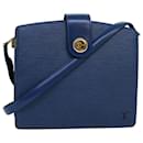 LOUIS VUITTON Epi Capuchin Schultertasche Blau M52345 LV Auth 82383 - Louis Vuitton