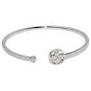 Louis Vuitton K18WG Diamond Bracelet Bangle in Great Condition - Autre Marque