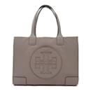 Tory Burch Gray Nylon Tote Bag