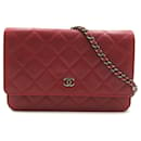 Chanel Matelasse Chain Wallet Shoulder Bag