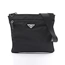 Prada Black Nylon Shoulder Bag