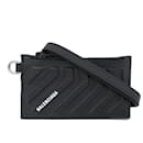 Balenciaga Black Calfskin Card Case