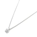 Tiffany & Co. Solitaire Necklace in Platinum