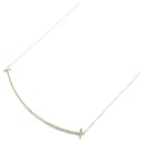 Tiffany & Co. T Smile Large Necklace in Pink Gold