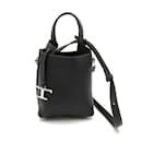 Tod's Black Leather Shoulder Bag