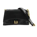 Balenciaga Black Leather Shoulder Bag