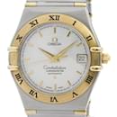 Omega Constellation 18K Gold and Stainless Steel Automatic Wristwatch