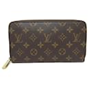 Louis Vuitton Brown Coated Canvas Long Wallet