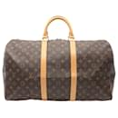 Louis Vuitton Keepall 50 Monogram Boston Bag