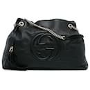 Sac à main Gucci Black Large Soho Chain