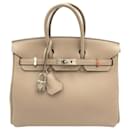 Hermès Gray Togo Birkin Retourne 25