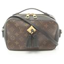 Bolsa de Ombro Monogram Noir Santonge da Louis Vuitton